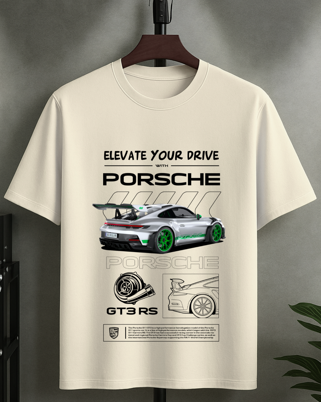 T-Shirt GT3 RS Apex Oversized