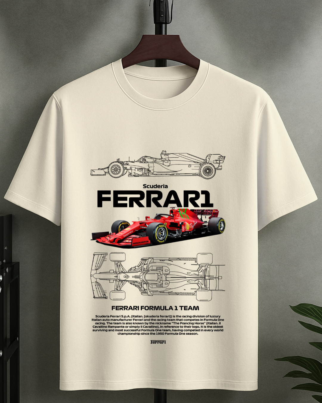 T-Shirt Scuderia Speed Oversized