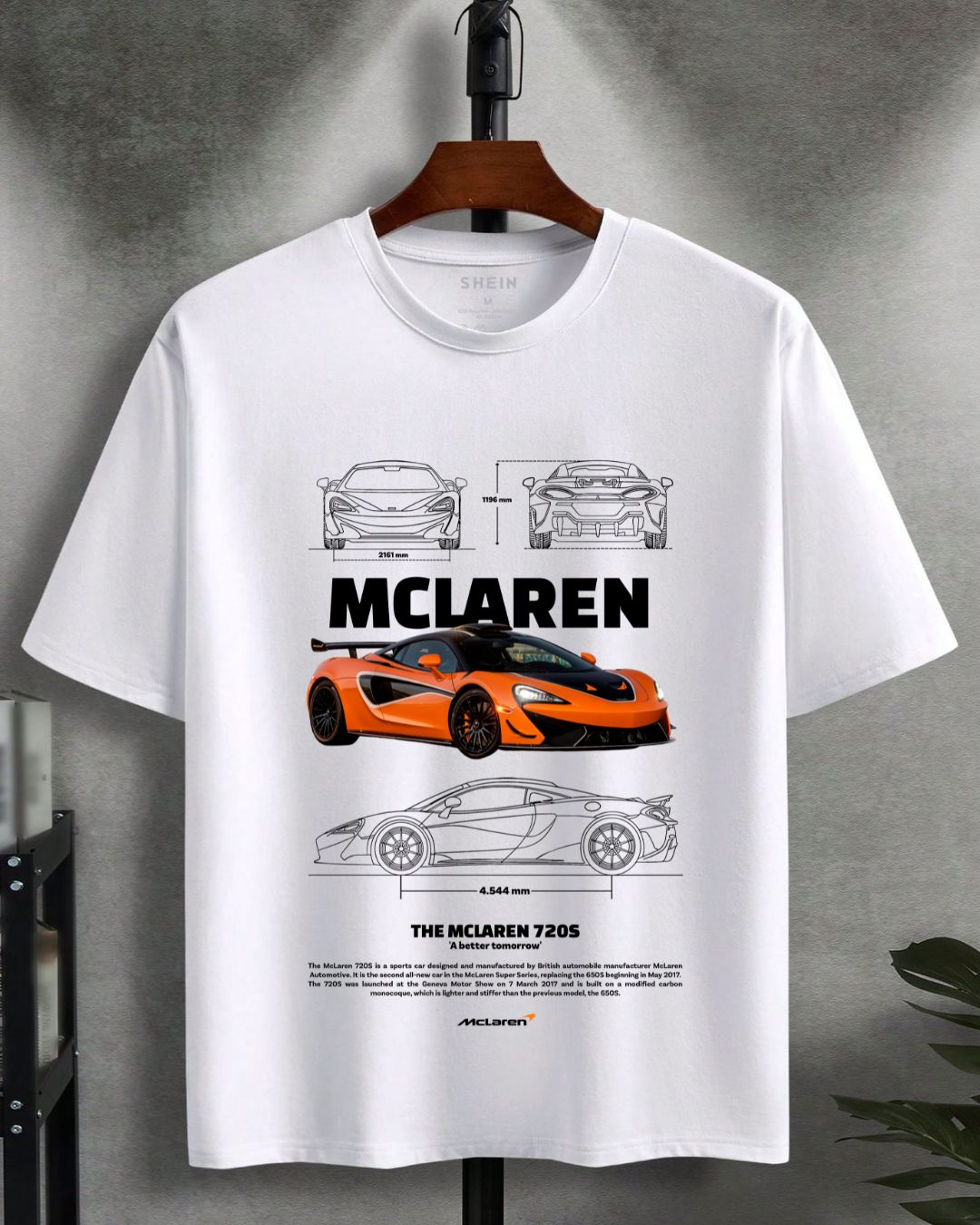 T-Shirt McLaren 720S Oversized
