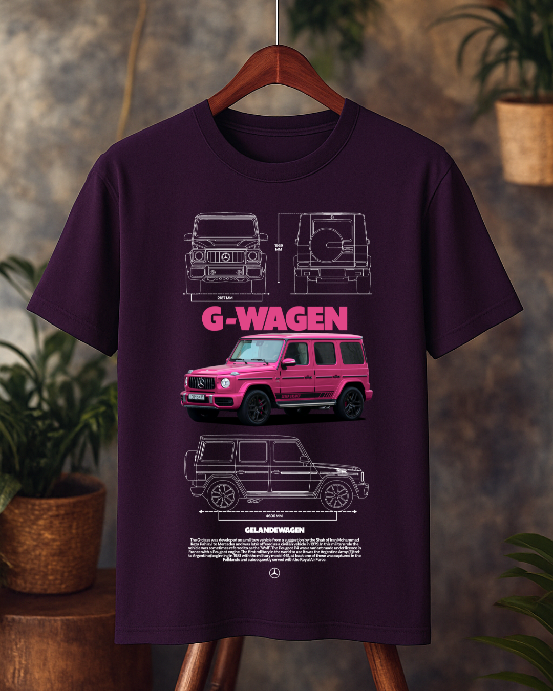 T-Shirt G-Wagon Oversized