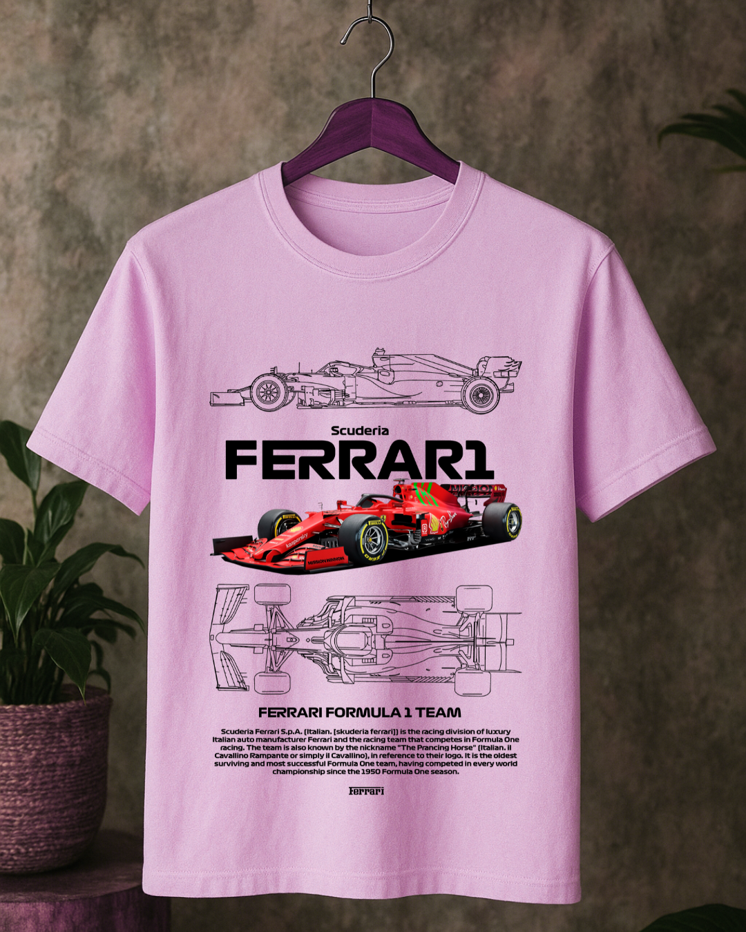 T-Shirt Scuderia Speed Oversized