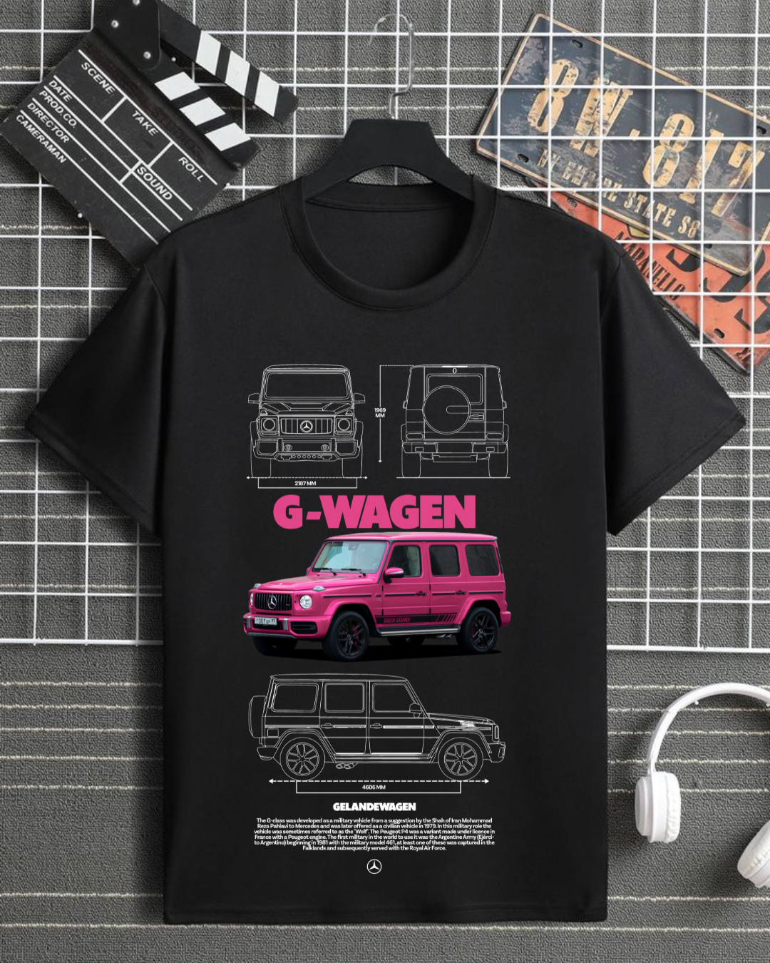 T-Shirt G-Wagon Oversized