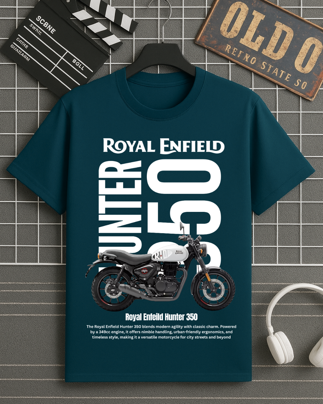 Hunter 350 Classic T-Shirt Oversized