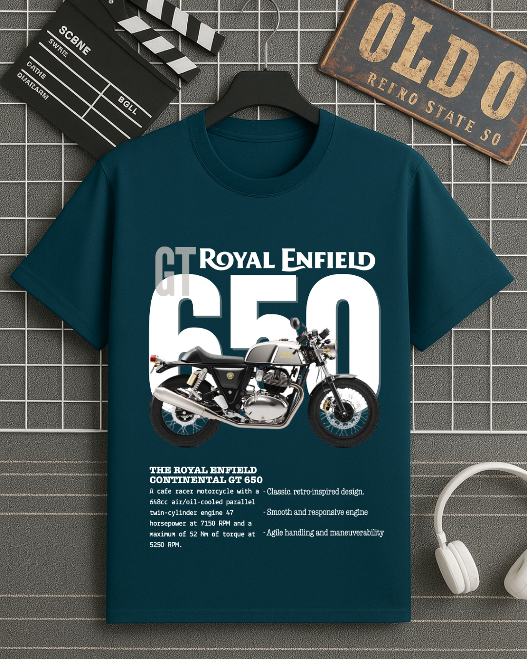 GT 650 Oversized Classic T-Shirt Oversized