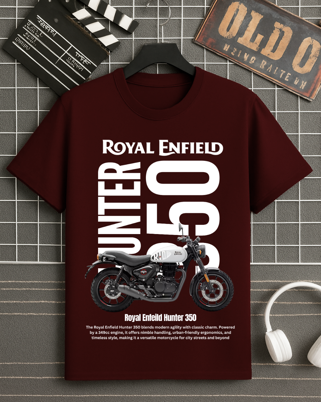 Hunter 350 Classic T-Shirt Oversized
