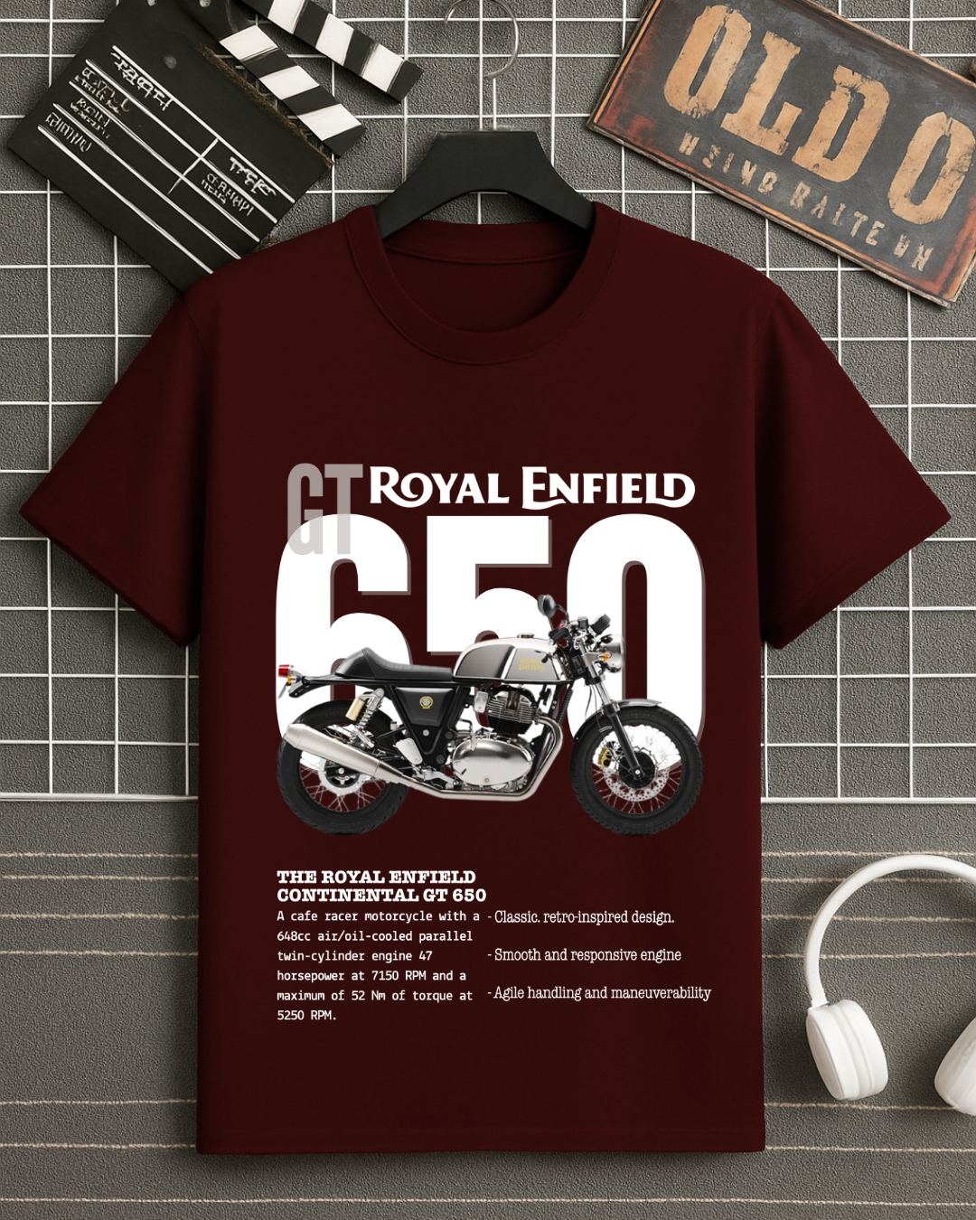 GT 650 Oversized Classic T-Shirt Oversized