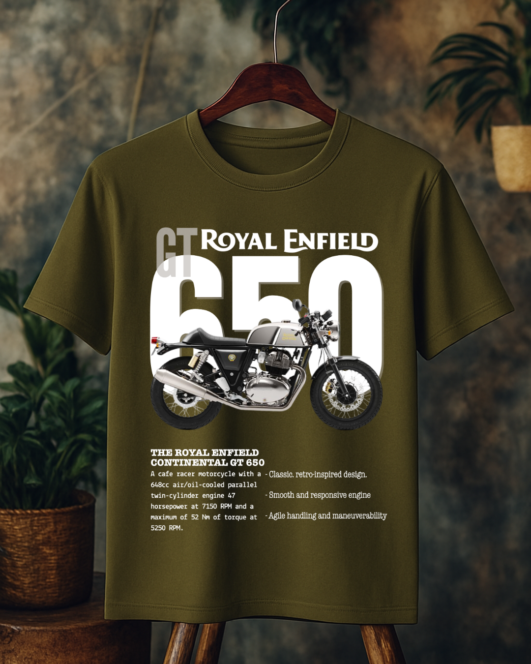 GT 650 Oversized Classic T-Shirt Oversized