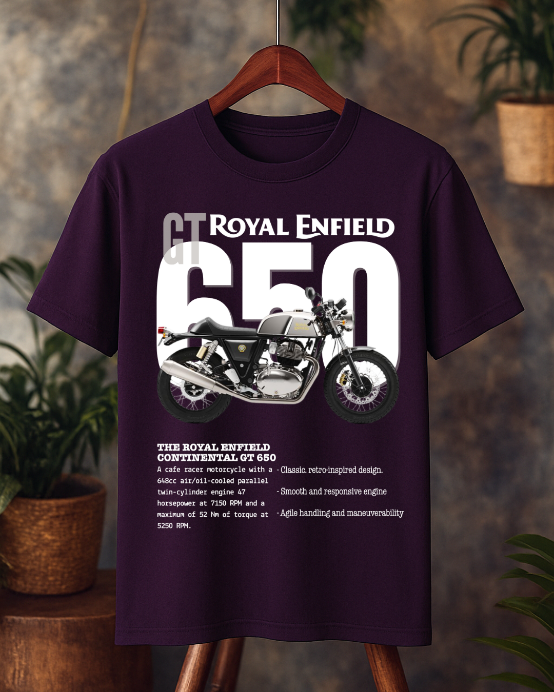 GT 650 Oversized Classic T-Shirt Oversized