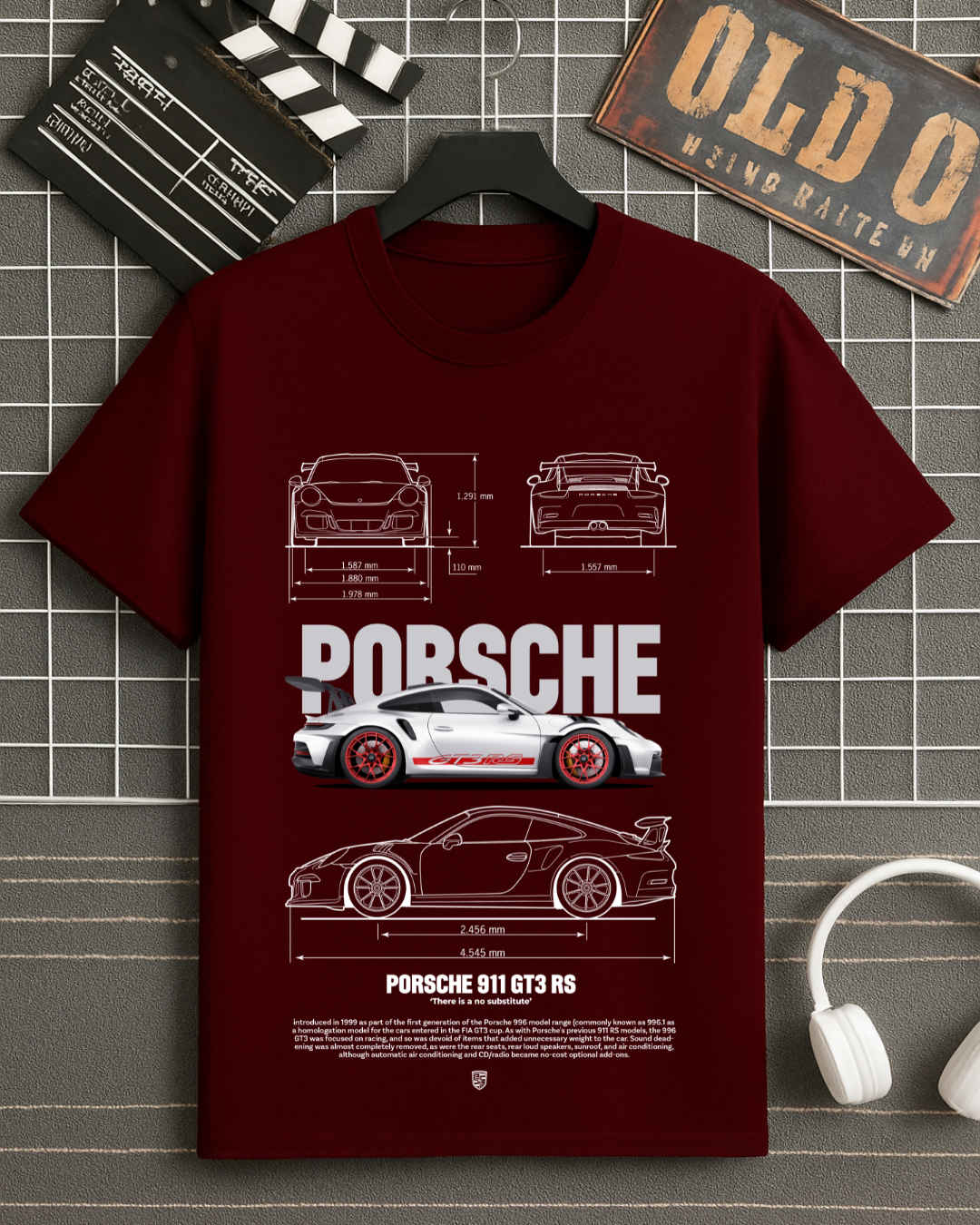 T-Shirt GT3 RS Apex Oversized