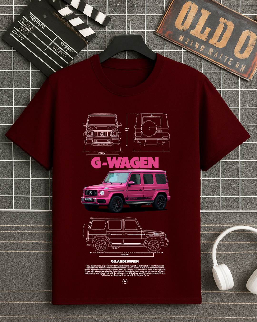 T-Shirt G-Wagon Oversized