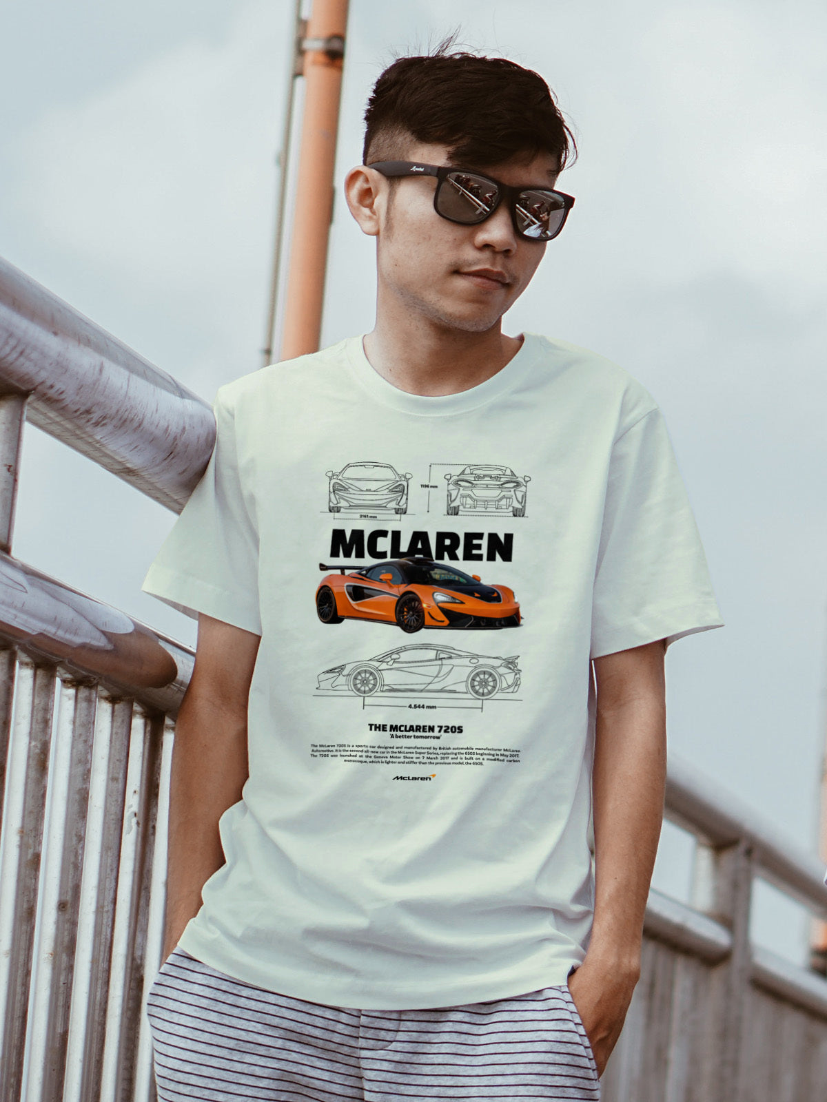 T-Shirt McLaren 720S Oversized