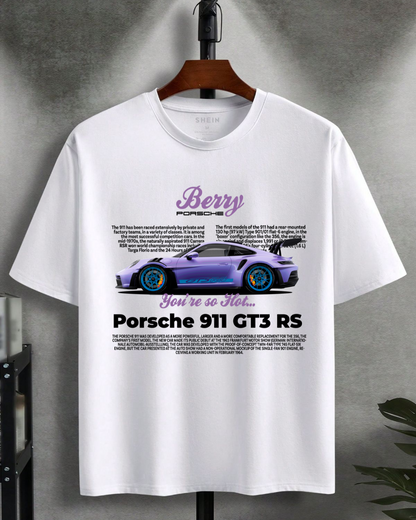 T-Shirt 911 RS Berry Oversized