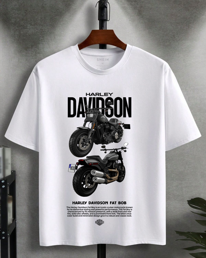 T-Shirt Harley Fat Bob Oversized
