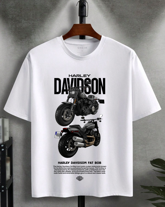 T-Shirt Harley Fat Bob Oversized