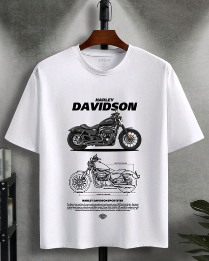 T-Shirt Harley Sportster Oversized