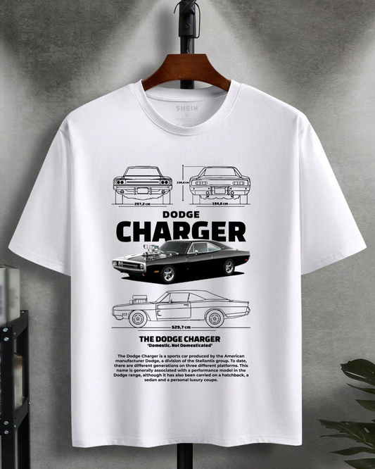 T-Shirt Charger Hellcat Oversized