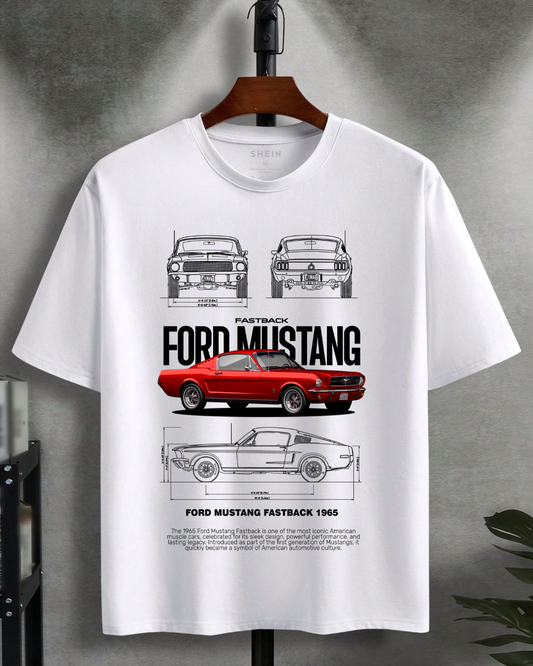 T-Shirt 1965 Mustang Oversized