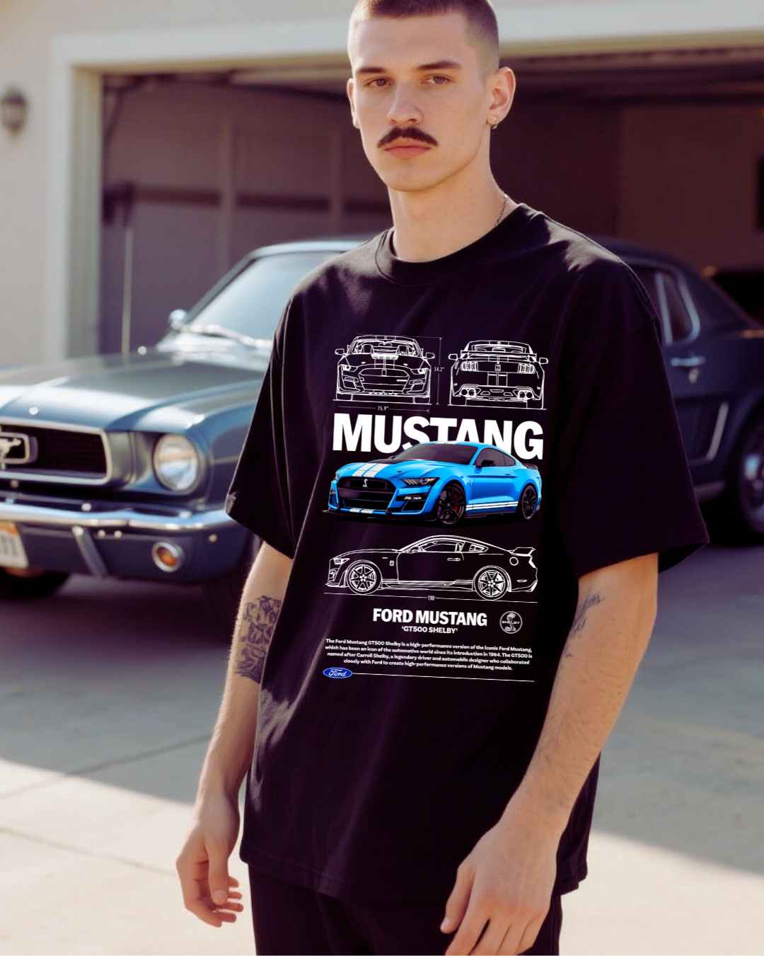 T-Shirt Shelby Venom Oversized