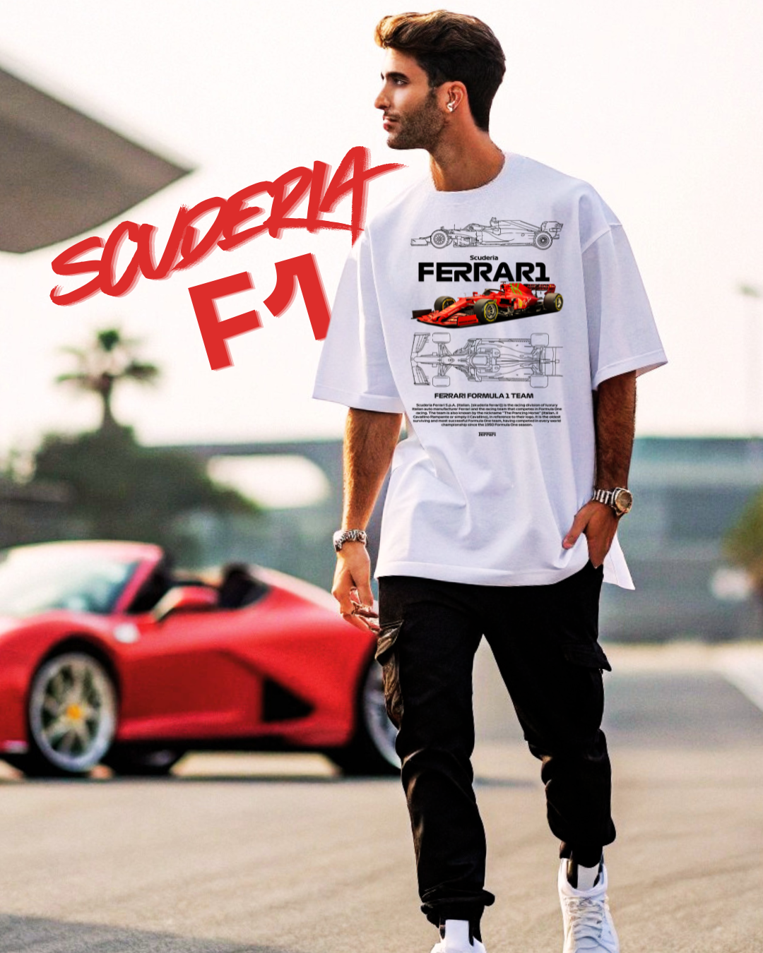 T-Shirt Scuderia Speed Oversized