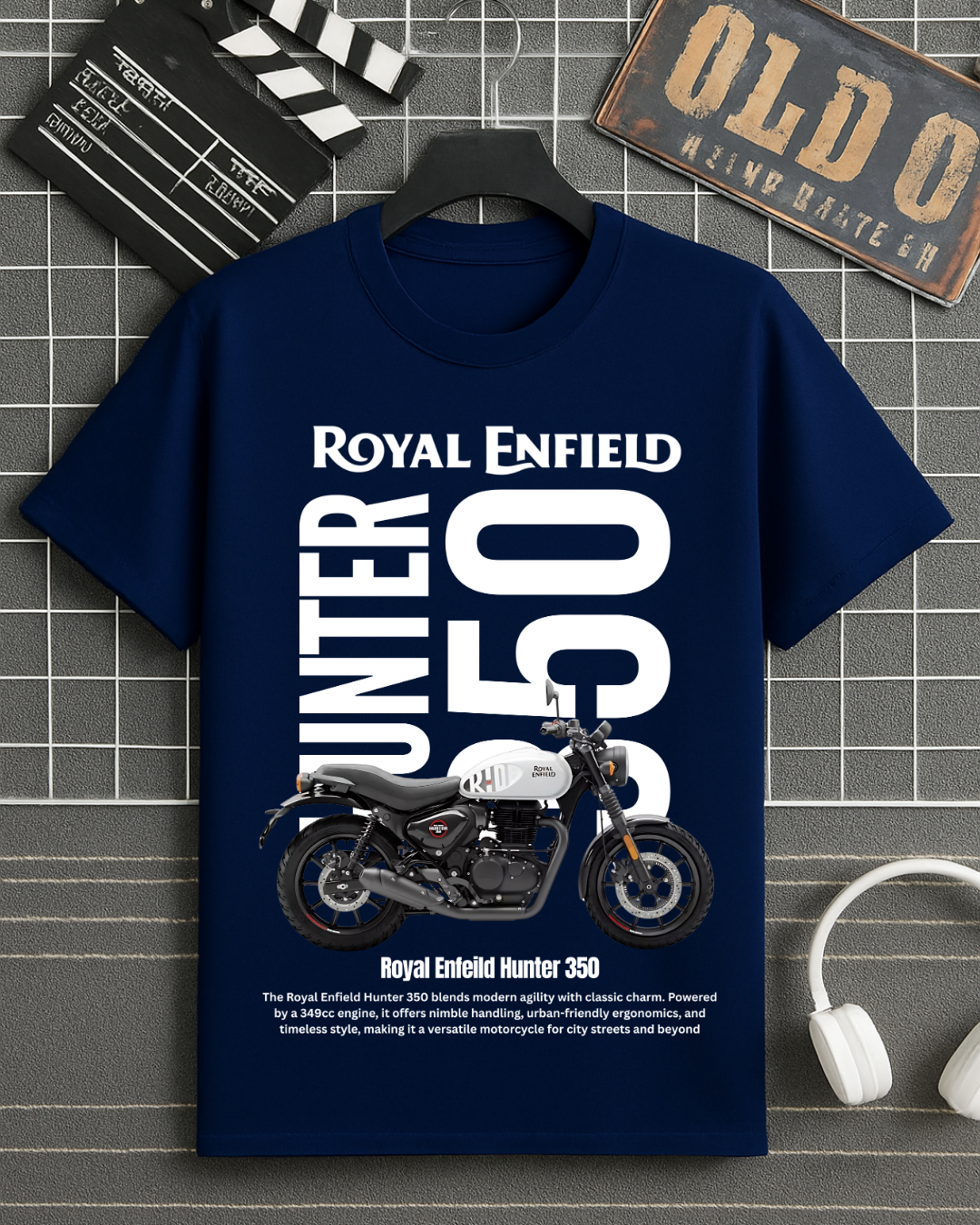 Hunter 350 Classic T-Shirt Oversized