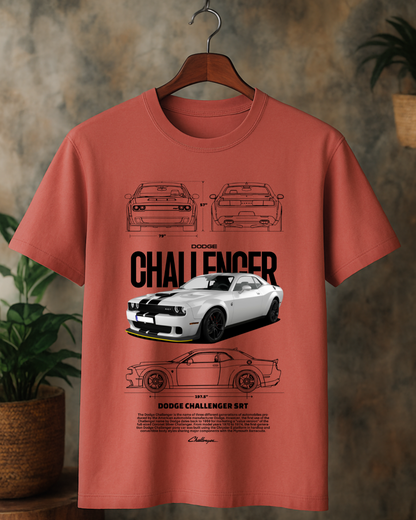 T-Shirt Challenger SRT Oversized