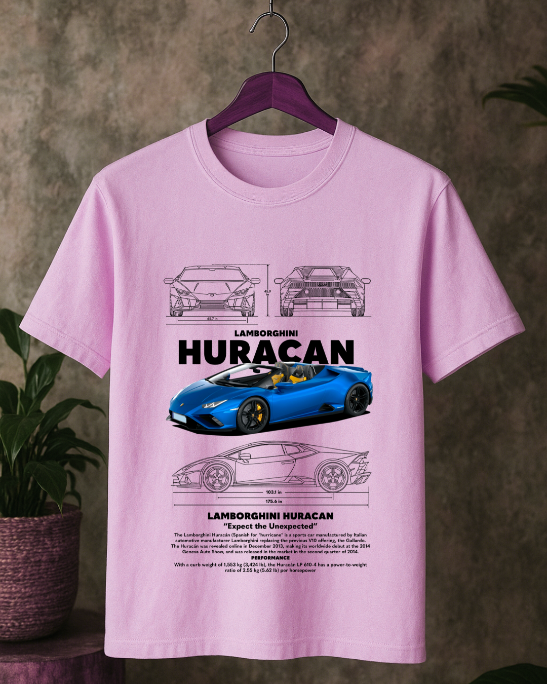 T-Shirt Huracán Drift Oversized