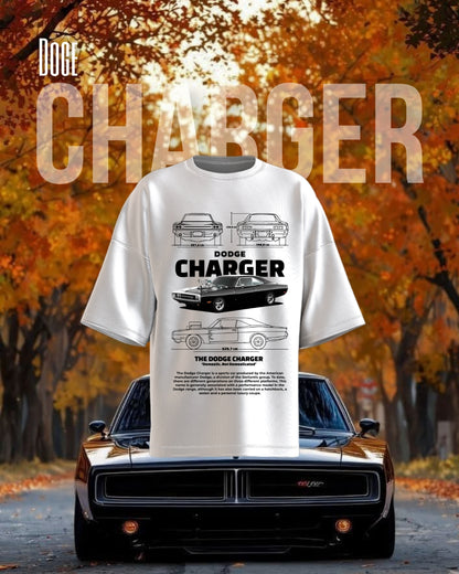 T-Shirt Charger Hellcat Oversized
