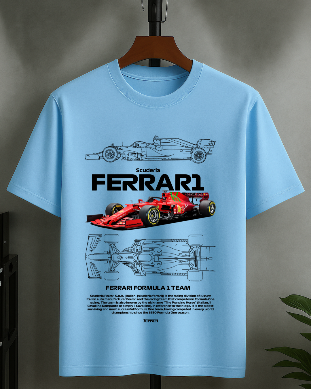 T-Shirt Scuderia Speed Oversized