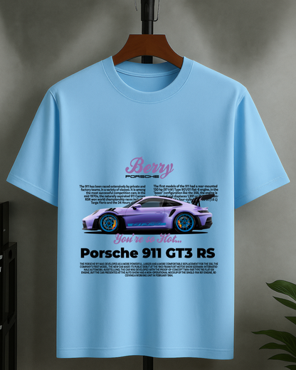 T-Shirt 911 RS Berry Oversized