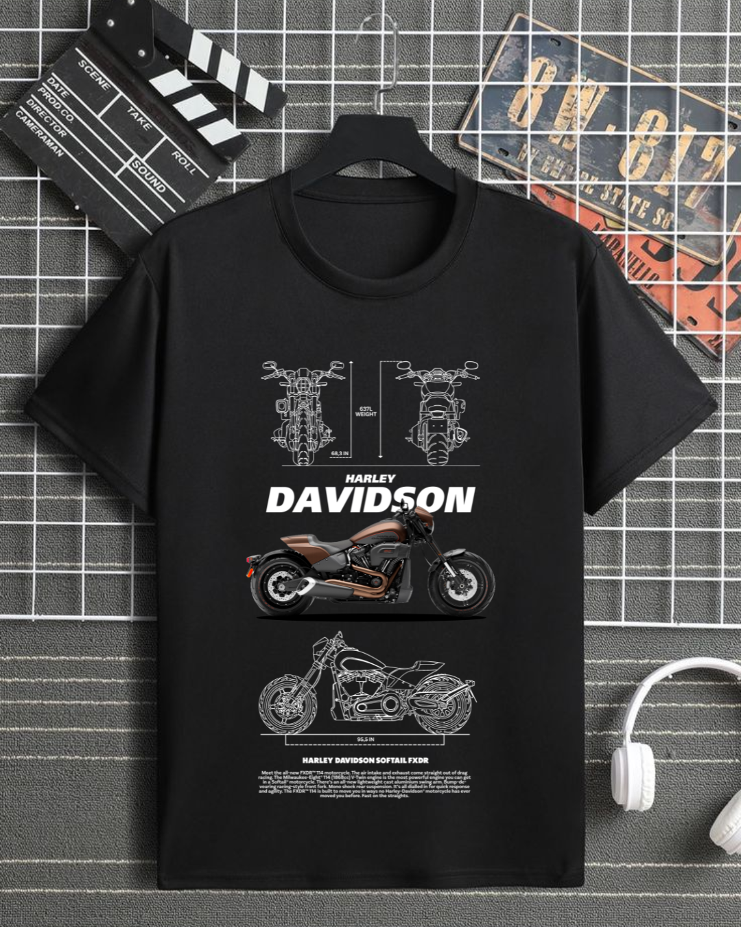 T-Shirt Harley FXDR Oversized