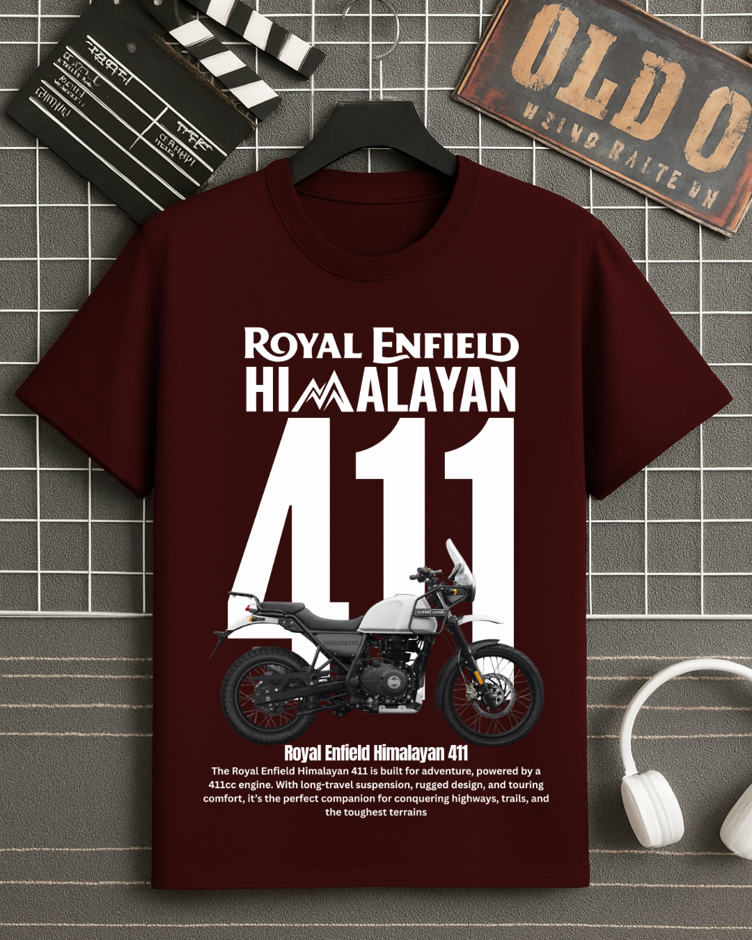 Himalayan 411 Classic T-Shirt Oversized
