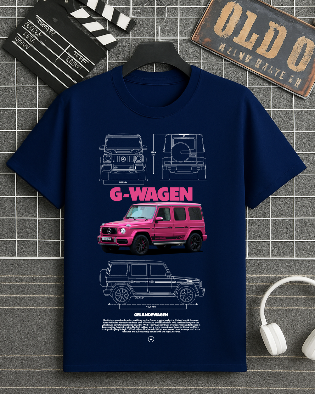 T-Shirt G-Wagon Oversized