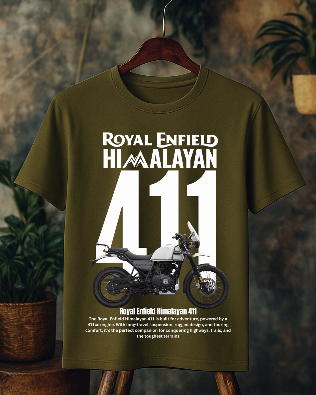 Himalayan 411 Classic T-Shirt Oversized