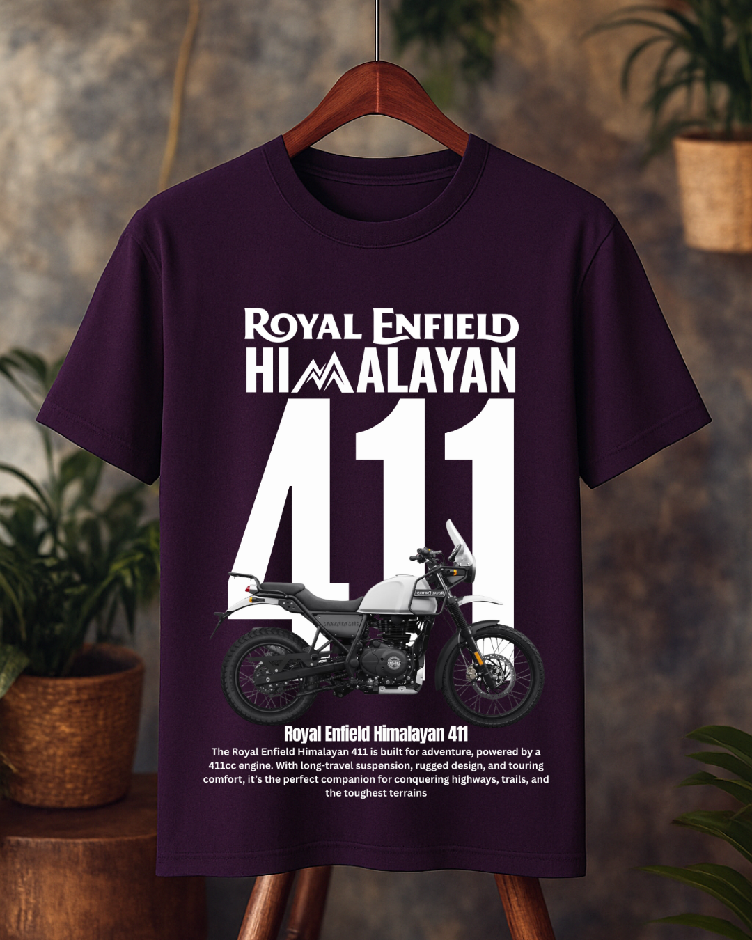 Himalayan 411 Classic T-Shirt Oversized