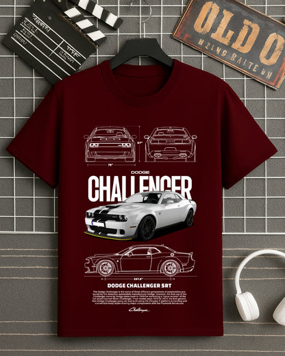 T-Shirt Challenger SRT Oversized