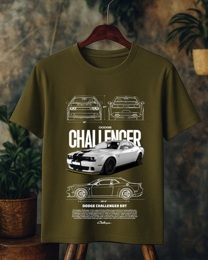 T-Shirt Challenger SRT Oversized