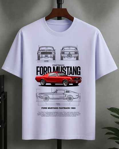 T-Shirt 1965 Mustang Oversized