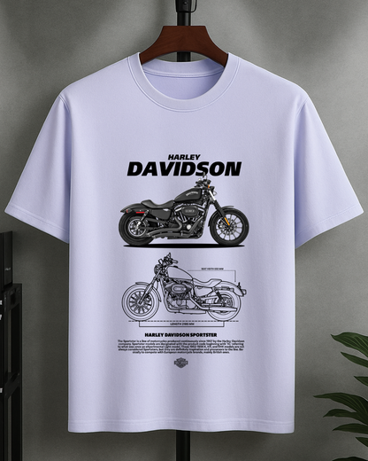 T-Shirt Harley Sportster Oversized