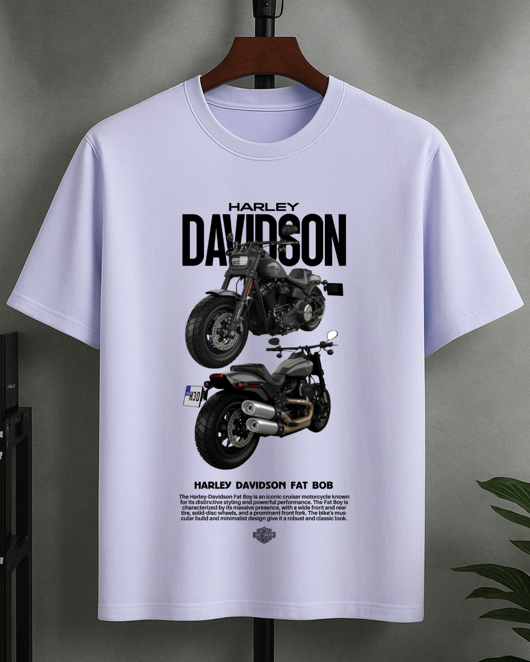 T-Shirt Harley Fat Bob Oversized