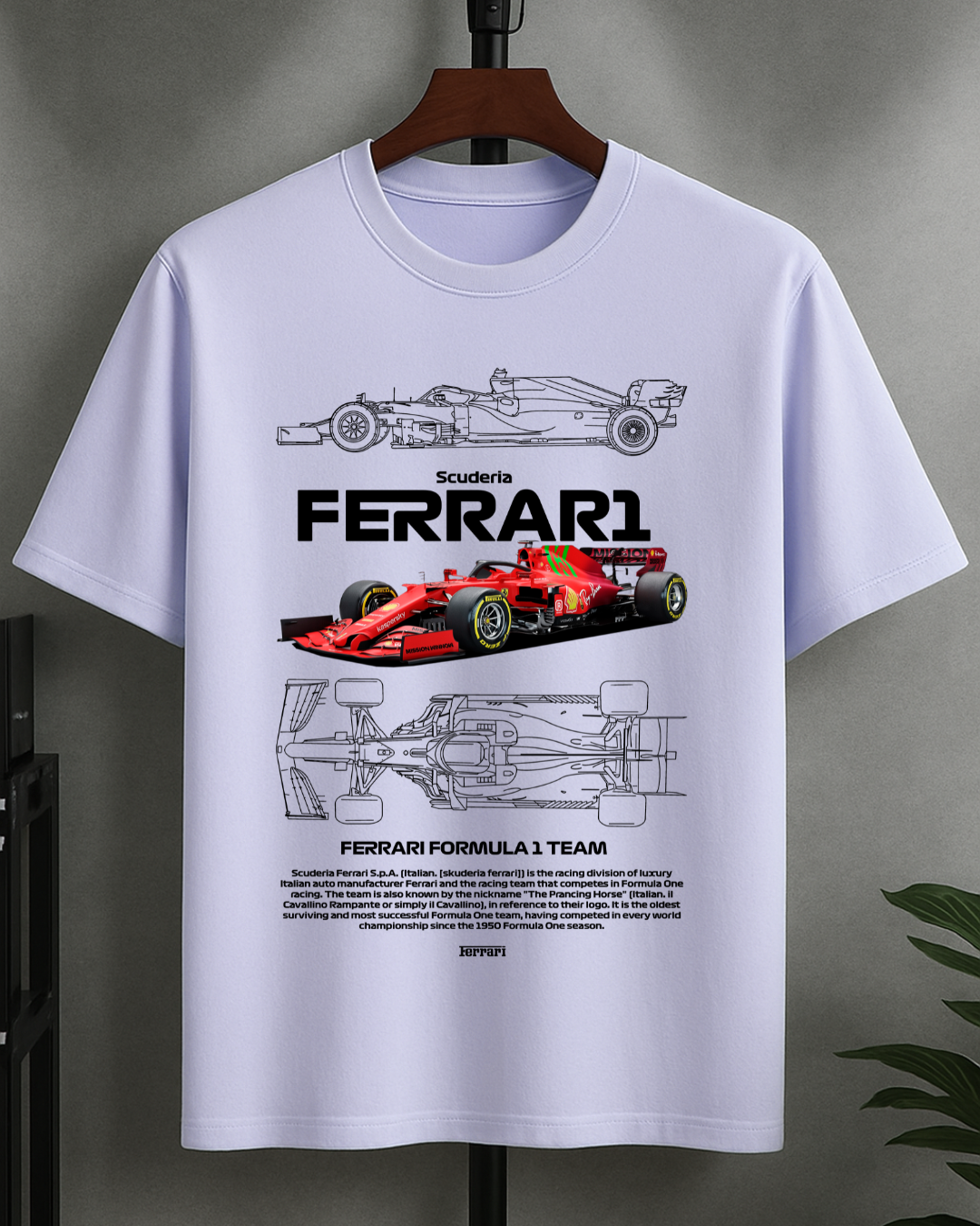 T-Shirt Scuderia Speed Oversized
