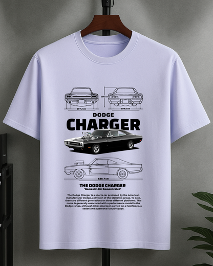 T-Shirt Charger Hellcat Oversized