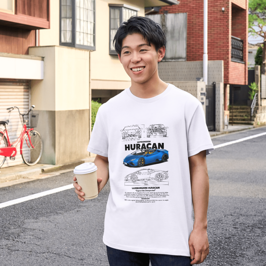 T-Shirt Huracán Drift Oversized